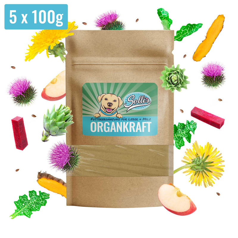 Organkraft - Pulver für Leber & Milz Sparpaket | 500g