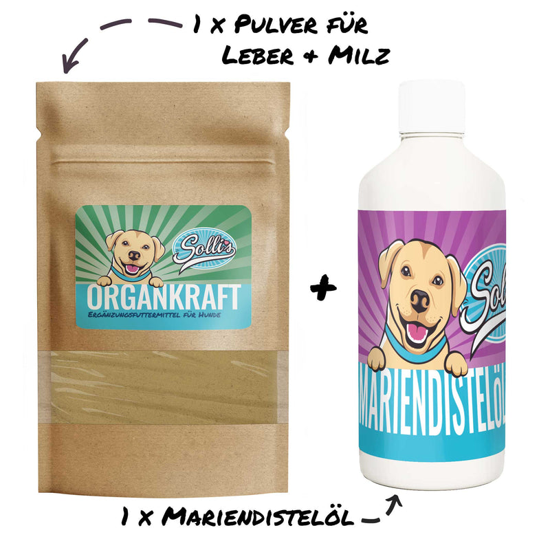 Organkraft Bundle | Organpulver & Mariendistelöl