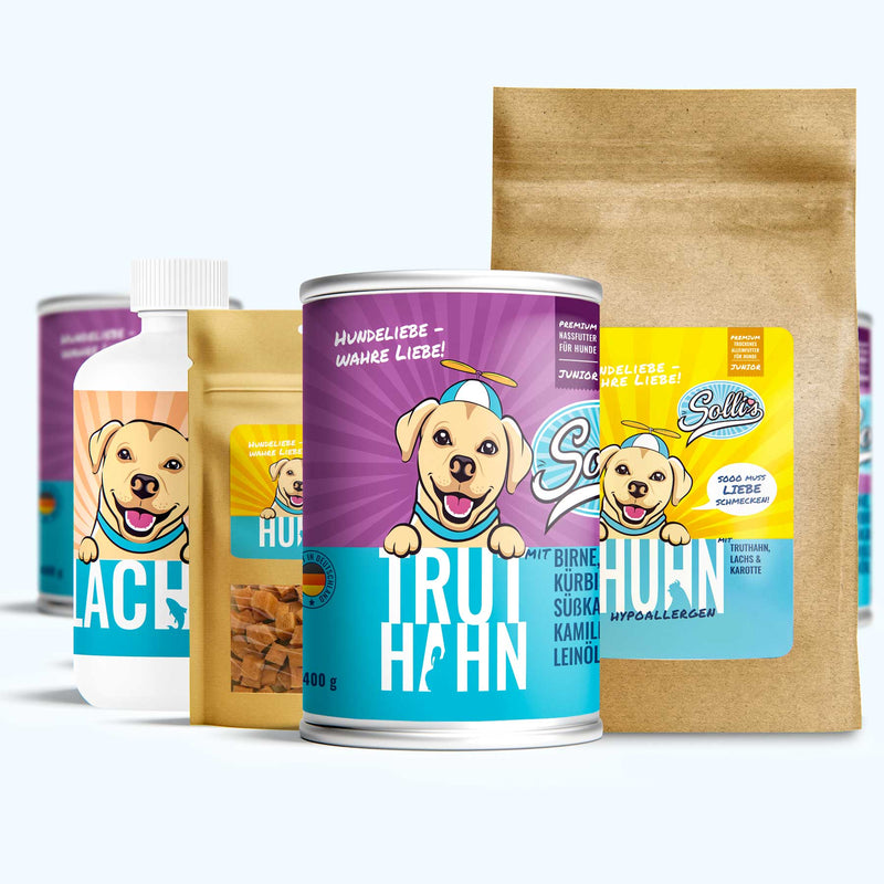 Junior chicken tasting pack + FREE chicken meat cubes