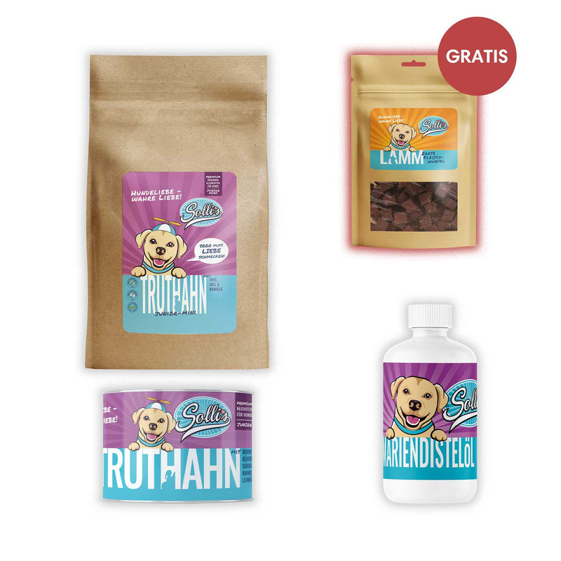 Tasting package junior minis + FREE lamb meat cubes