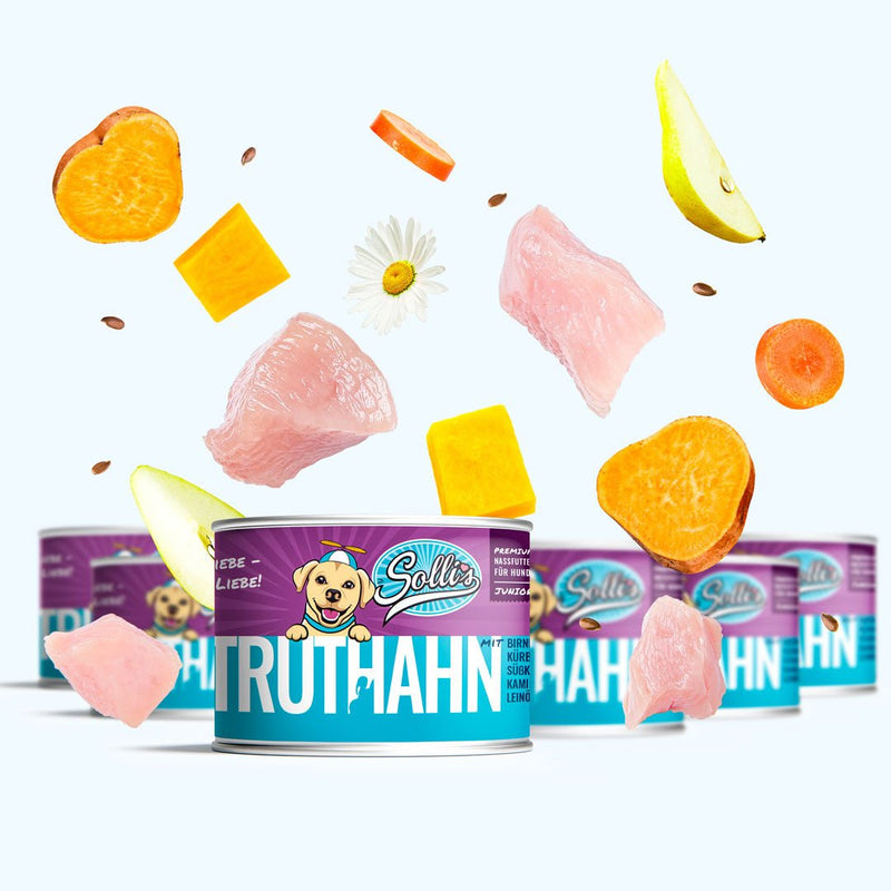 Nassfutter Truthahn | Welpenfutter - Solli&