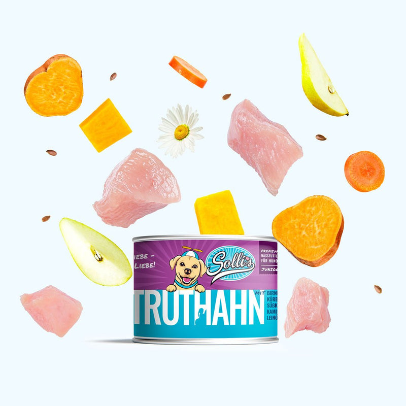 Nassfutter Truthahn | Welpenfutter - Solli&