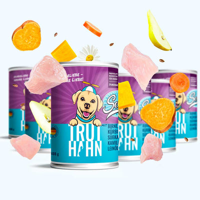 Nassfutter Truthahn | Welpenfutter - Solli's Hundebedarf