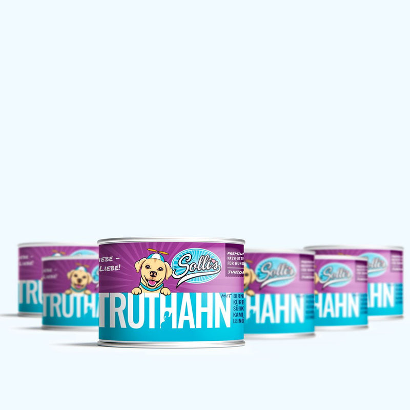 Nassfutter Truthahn | Welpenfutter - Solli&