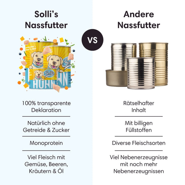 Probe Nassfutter Huhn | Adult 200g - Solli's Hundebedarf