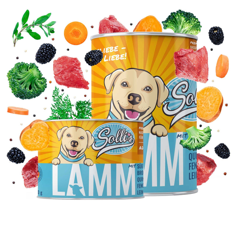 Probe Nassfutter Lamm | Adult 200g - Solli&