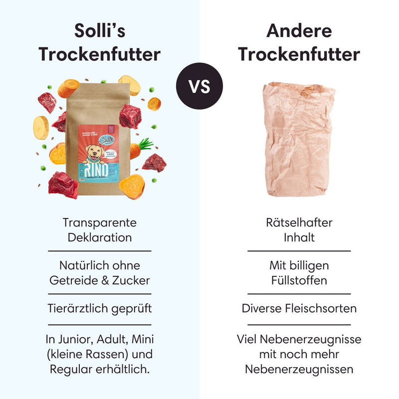 Probe Trockenfutter Angus - Rind | Adult - Regular 100g - Solli&