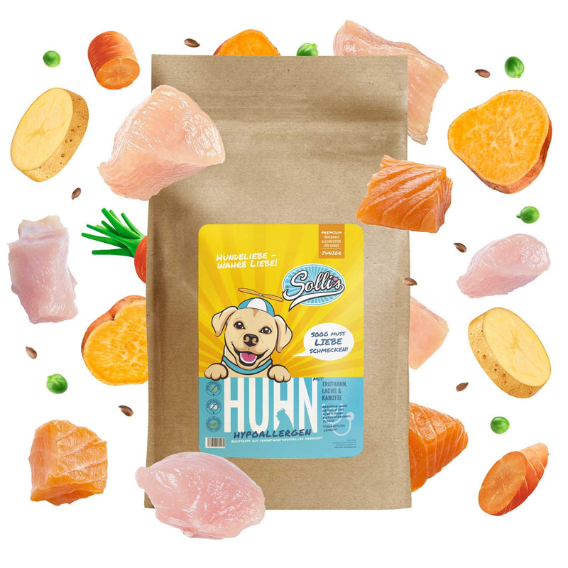 Probe Trockenfutter Huhn | Welpenfutter - Regular 100g - Solli&