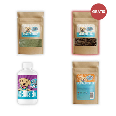 Probierpaket Happy Belly + GRATIS Verdauungssnack - Solli's Hundebedarf