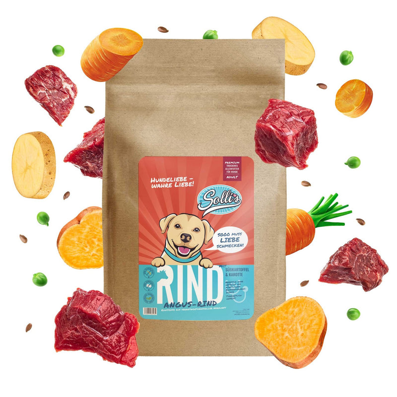 Trockenfutter Angus - Rind | Adult - Regular - Solli&