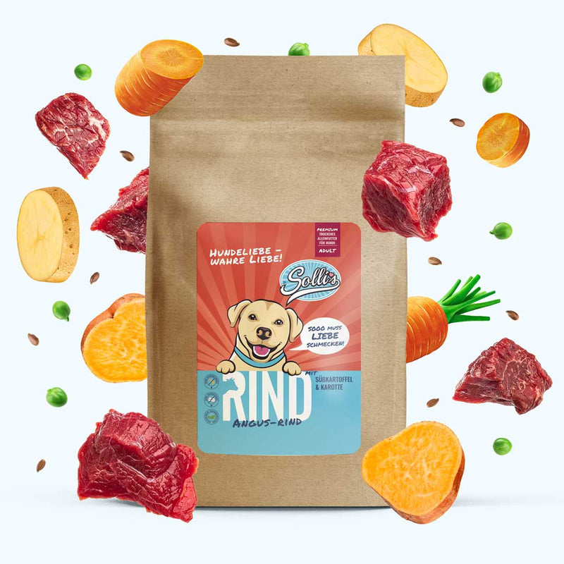 Trockenfutter Angus - Rind | Adult - Regular - Solli&