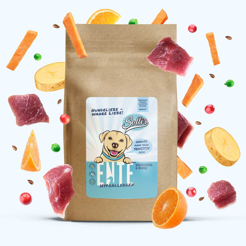 Trockenfutter Ente | Adult - Regular - Solli&