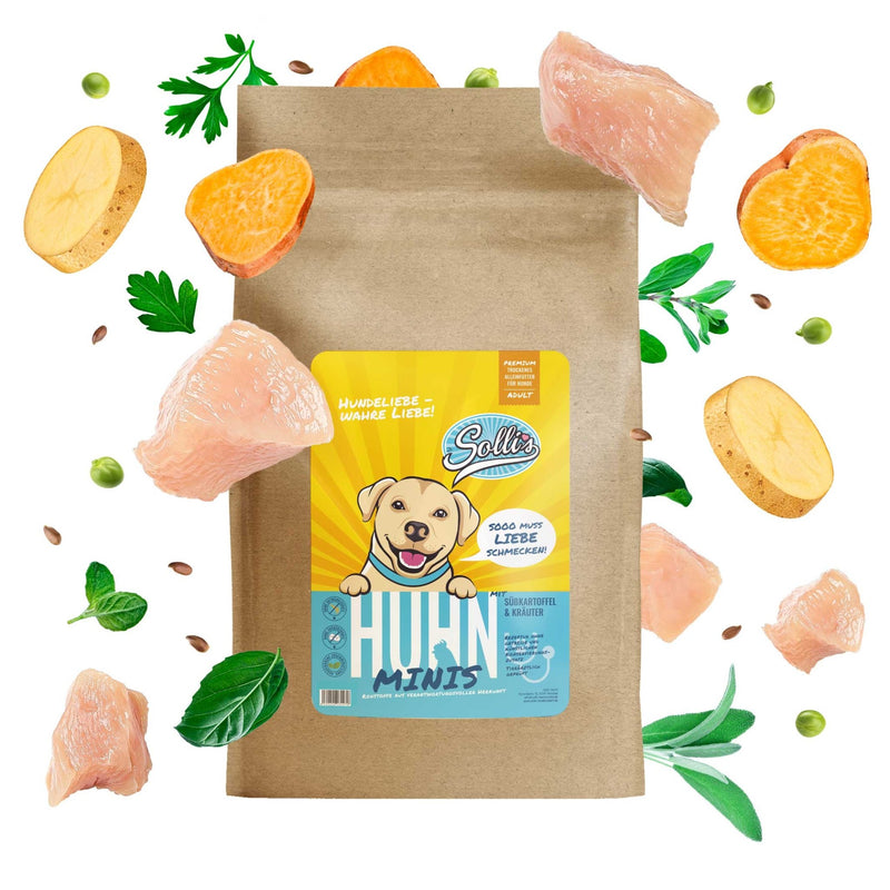 Trockenfutter Huhn - Minis | kleine Rassen - Solli&