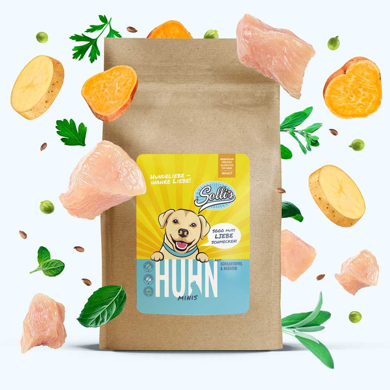 Trockenfutter Huhn - Minis | kleine Rassen - Solli&