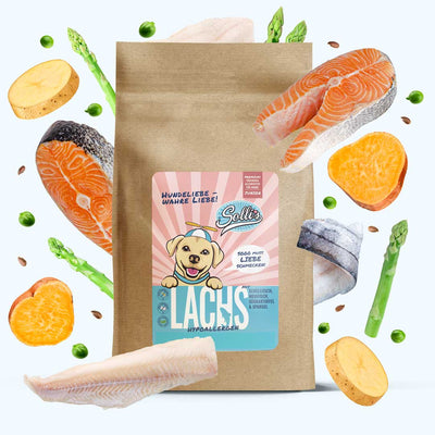 Trockenfutter Lachs | Welpenfutter - Regular - Solli's Hundebedarf
