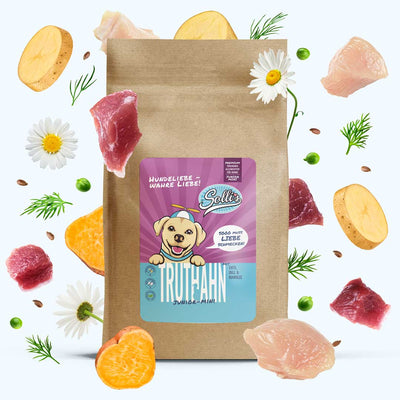 Trockenfutter Truthahn - Minis | Welpenfutter - kleine Rassen - Solli's Hundebedarf